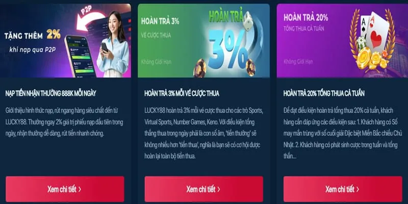 Khuyến mãi nạp lại hàng tuần uuu777